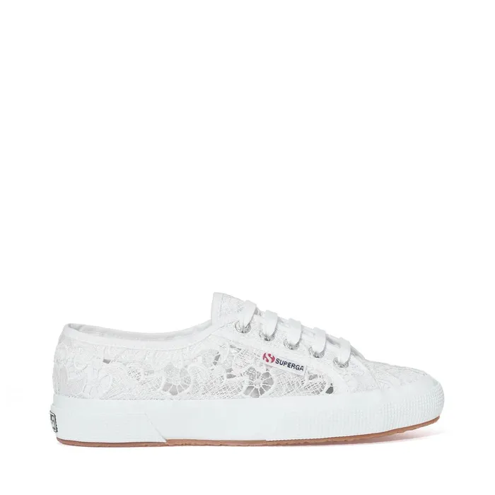 Women Woman 2750 MACRAME Sneaker WHITE Superga Low Cut