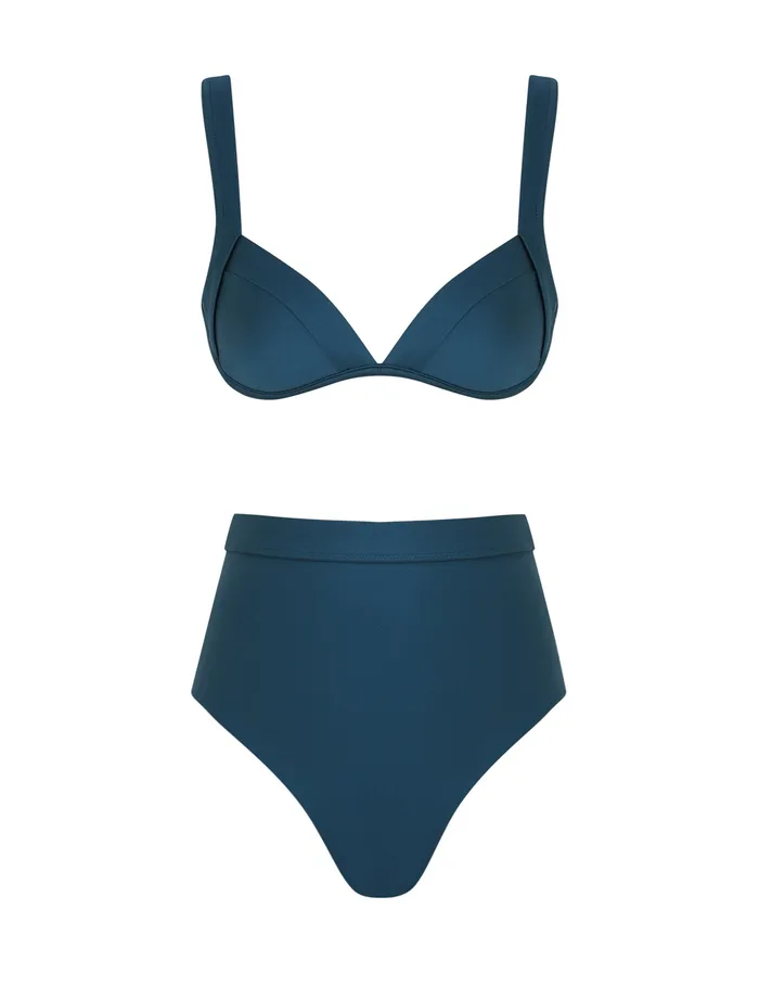 Women Zimmermann Bikinis Acacia Underwire Bikini Teal