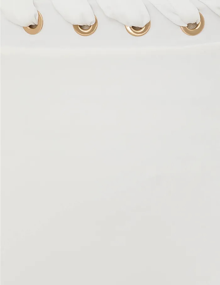 Women Zimmermann Bikinis Halliday Eyelet Pant Ivory