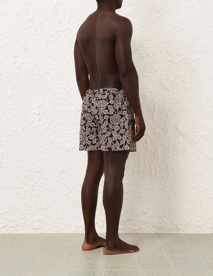 Women Zimmermann Boardshorts Ottie Boardshort Black Floral