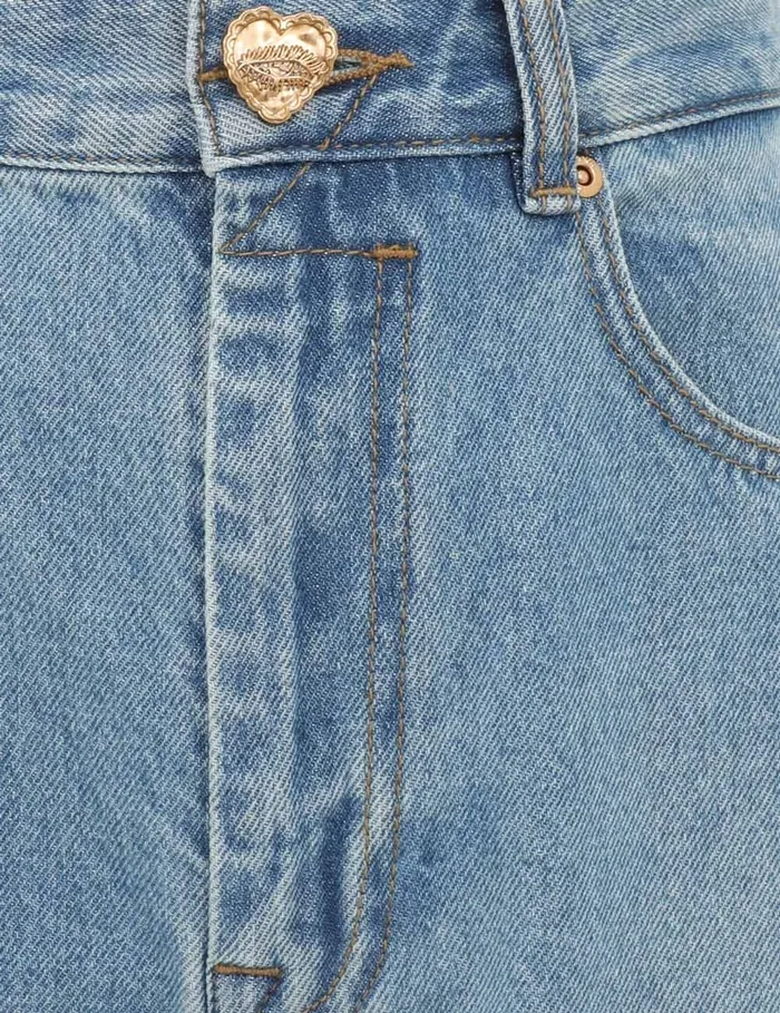 Women Zimmermann Clothing Crush Straight Jean Blue Moon