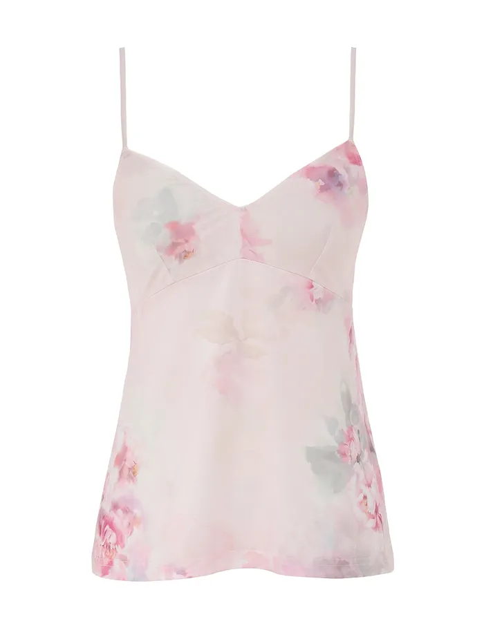 Women Zimmermann Clothing Crush Tie Neck Ruffle Blouse Pink Floral