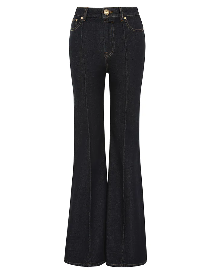 Women Zimmermann Clothing Illustration Flare Jean Night Sky