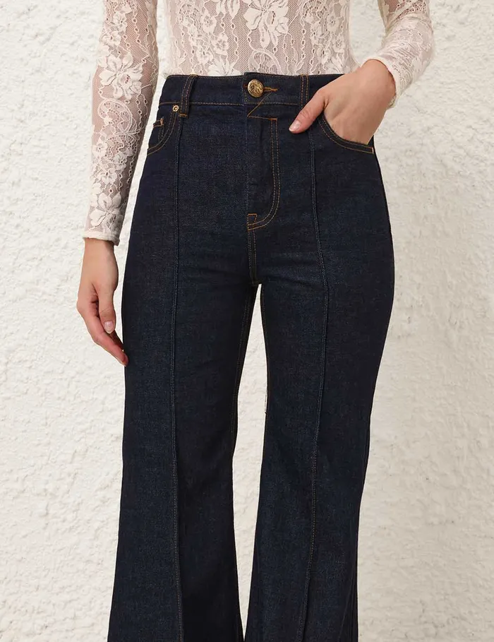 Women Zimmermann Clothing Illustration Flare Jean Night Sky