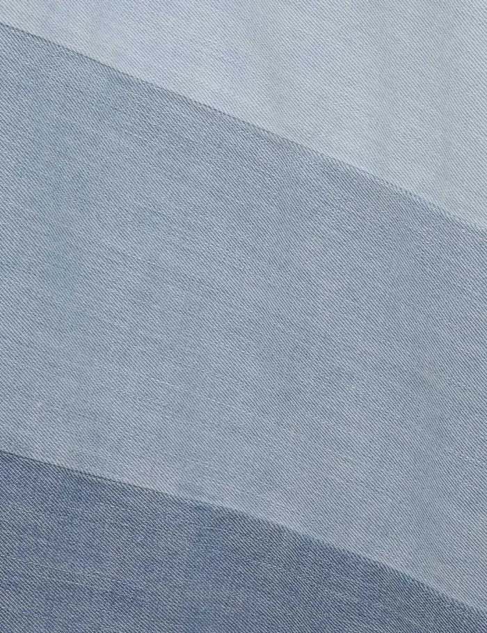 Women Zimmermann Clothing Tallow Denim Midi Skirt Chevron
