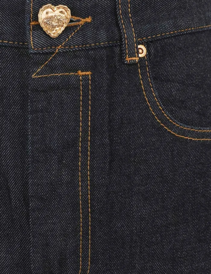 Women Zimmermann Denim Crush Straight Jean Night Sky
