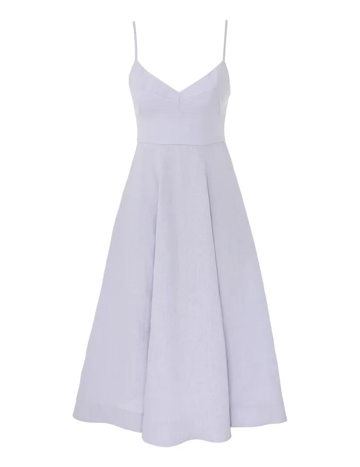 Women Zimmermann Dresses Midi Picnic Dress Sky