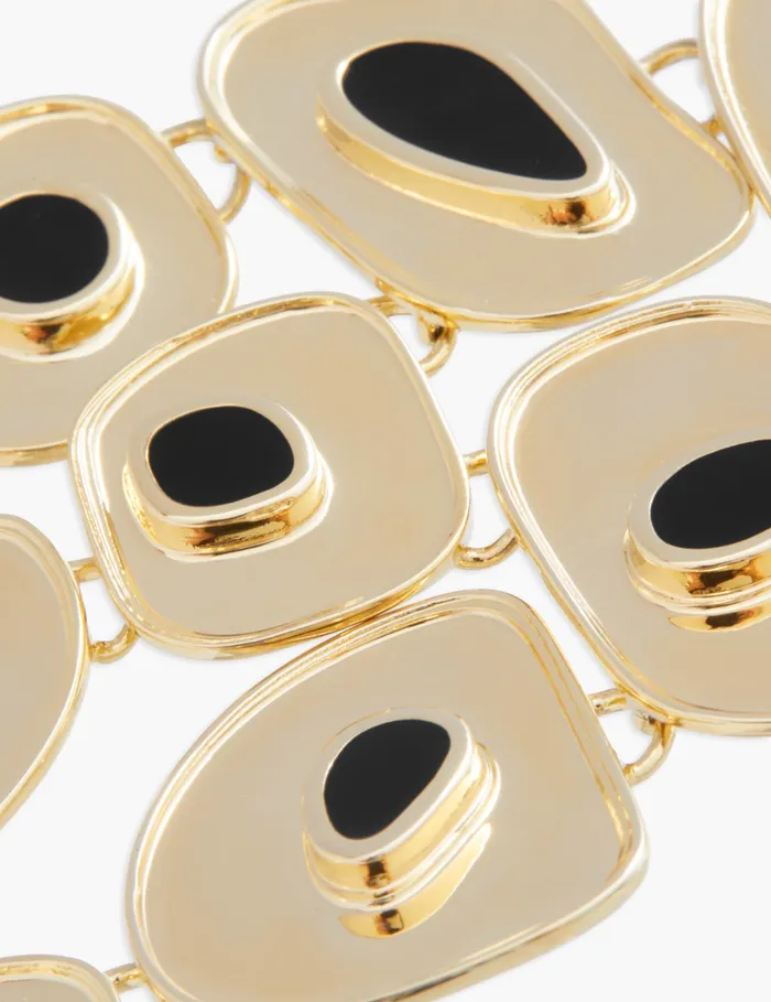 Women Zimmermann Earrings Petal Chandeliers Goldblack