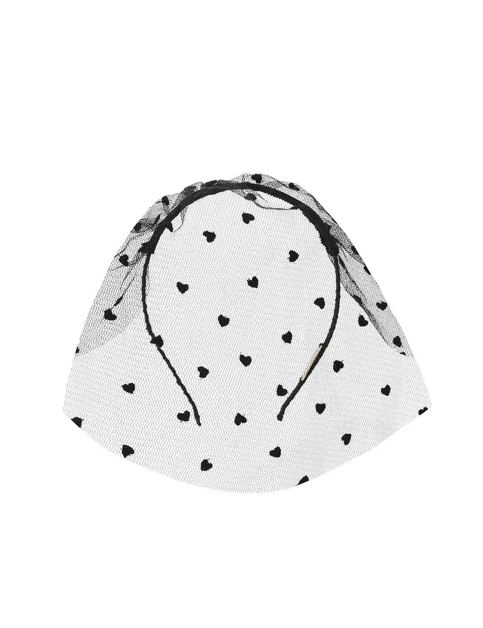 Women Zimmermann Hair Accessories Veil Headband Black