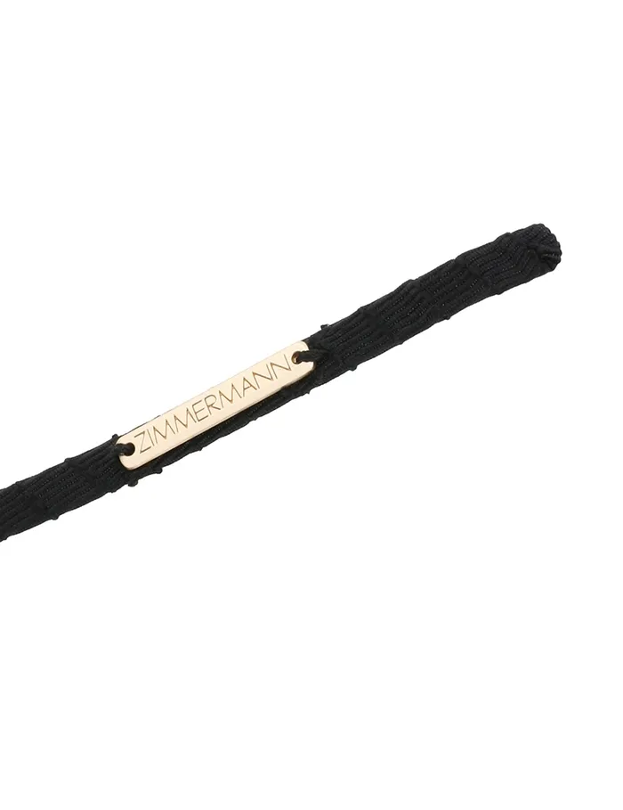 Women Zimmermann Hair Accessories Veil Headband Black