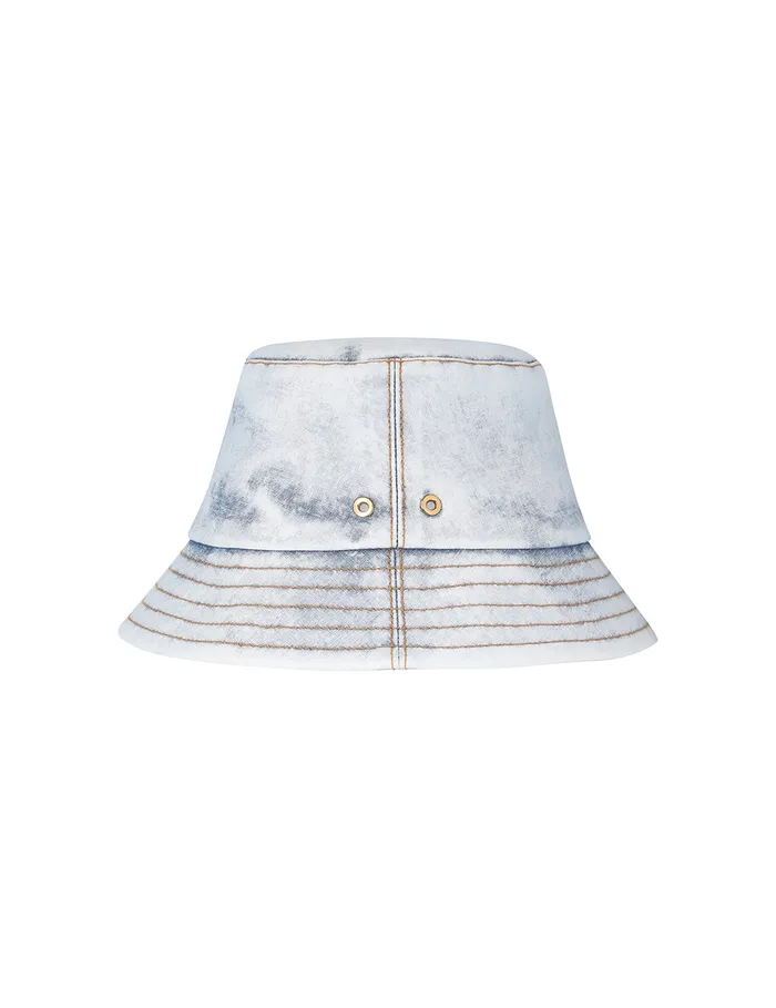 Women Zimmermann Hats Denim Bucket Hat Denim