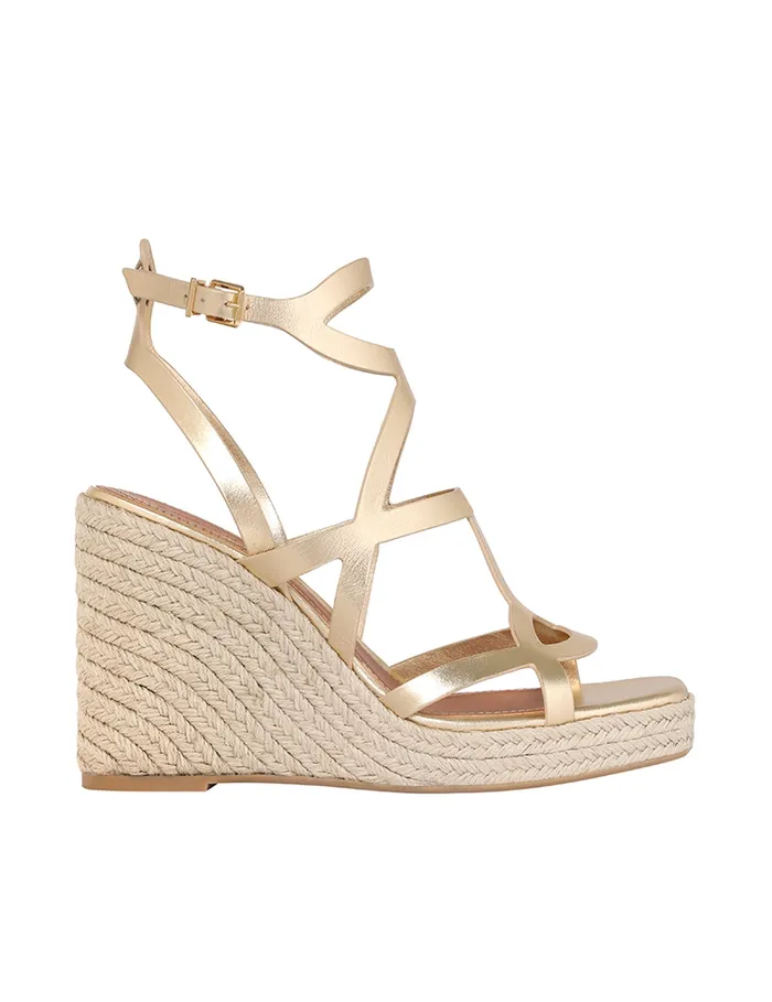 Women Zimmermann Heels Bay Espadrilles 110 Gold
