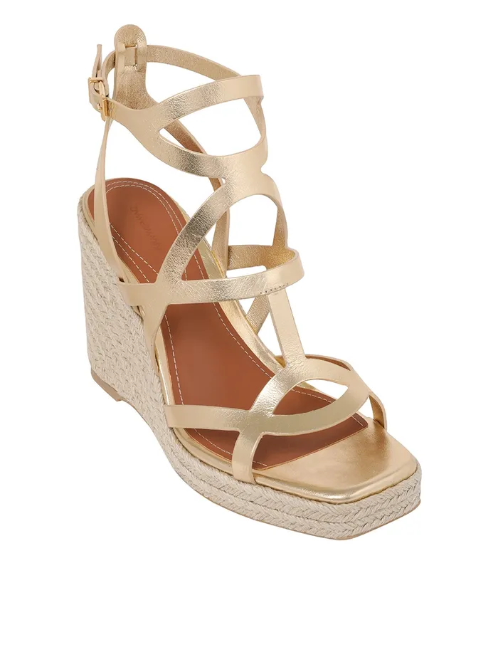 Women Zimmermann Heels Bay Espadrilles 110 Gold
