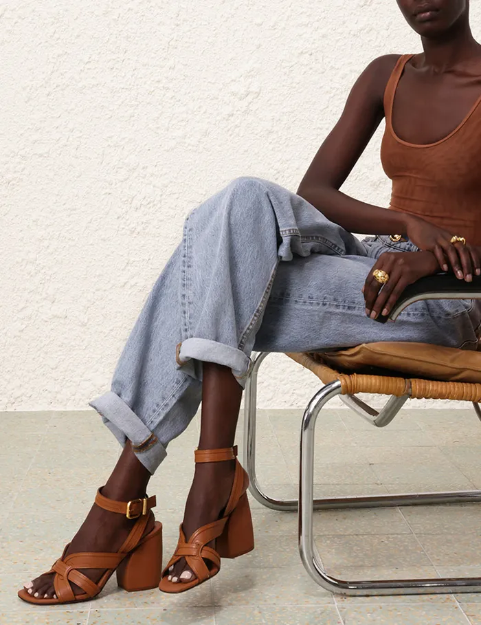 Women Zimmermann Heels Prisma Sandal 85 Avalon