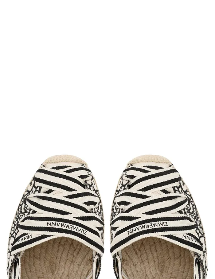 Women Zimmermann Heels Sol Espadrille 95 Onyx
