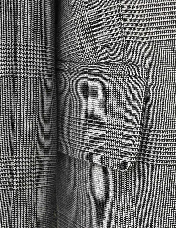 Women Zimmermann Jackets and Coats Crush Check Oversized Jacket Check