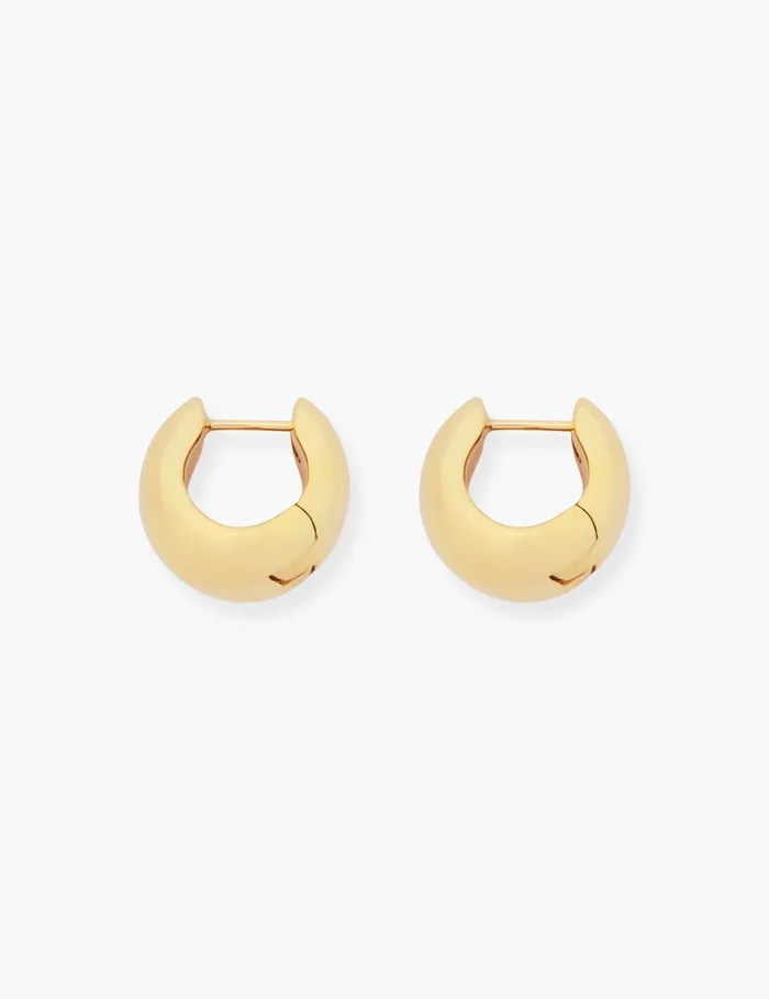Women Zimmermann Jewellery Flow Hoops Gold