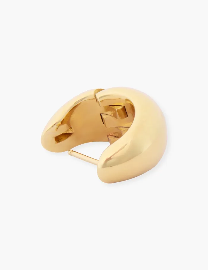 Women Zimmermann Jewellery Flow Hoops Gold