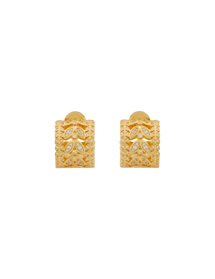 Women Zimmermann Jewellery Laurel Hoops Gold