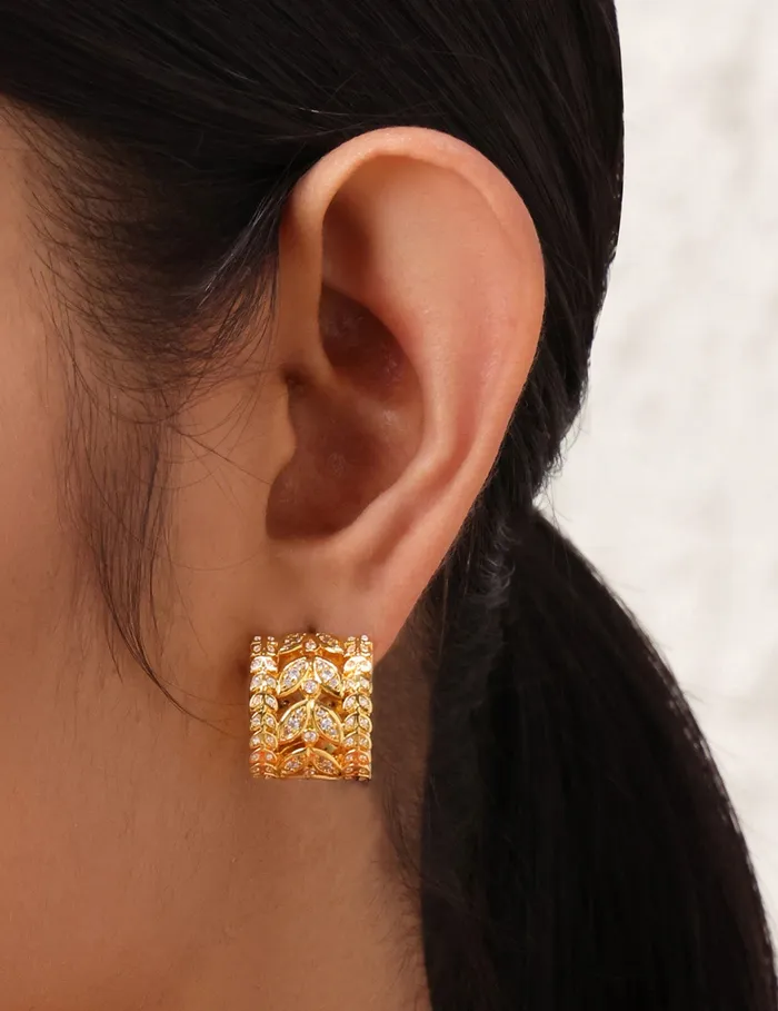 Women Zimmermann Jewellery Laurel Hoops Gold