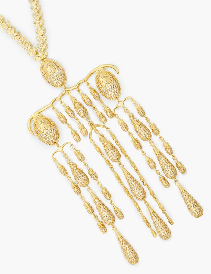 Women Zimmermann Jewellery Midnight Pendant Gold