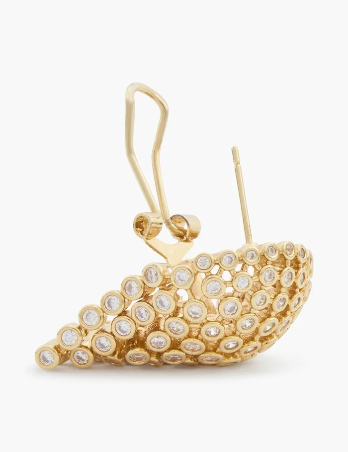 Women Zimmermann Jewellery Nova Fringe Studs Gold