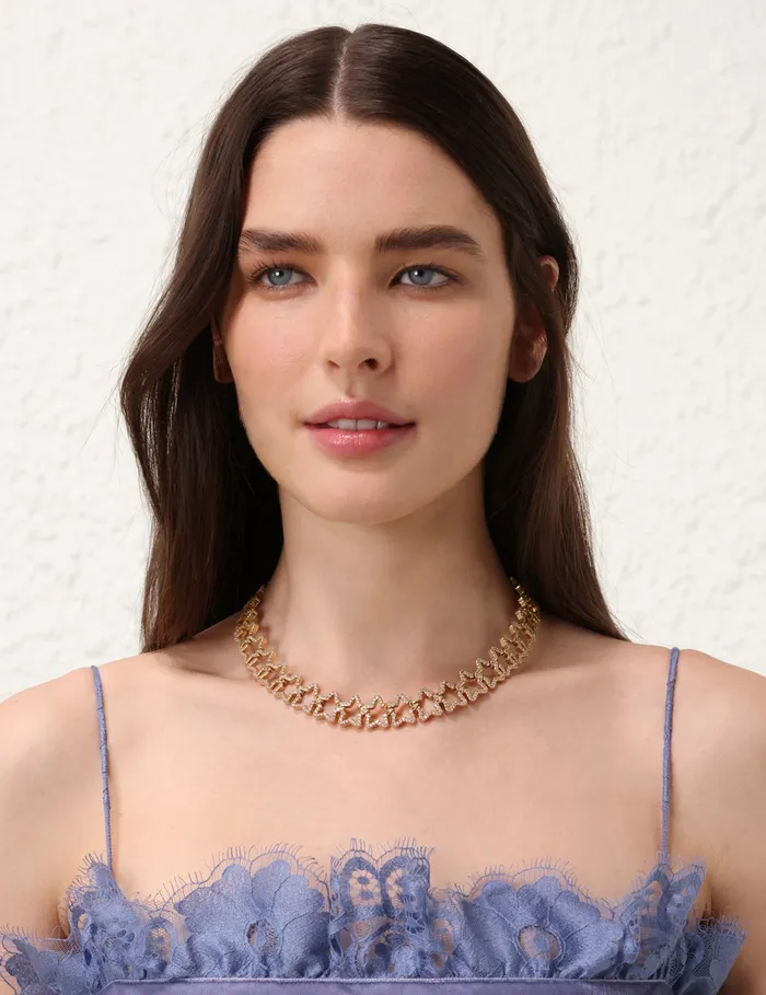 Women Zimmermann Jewellery Stella Choker Gold