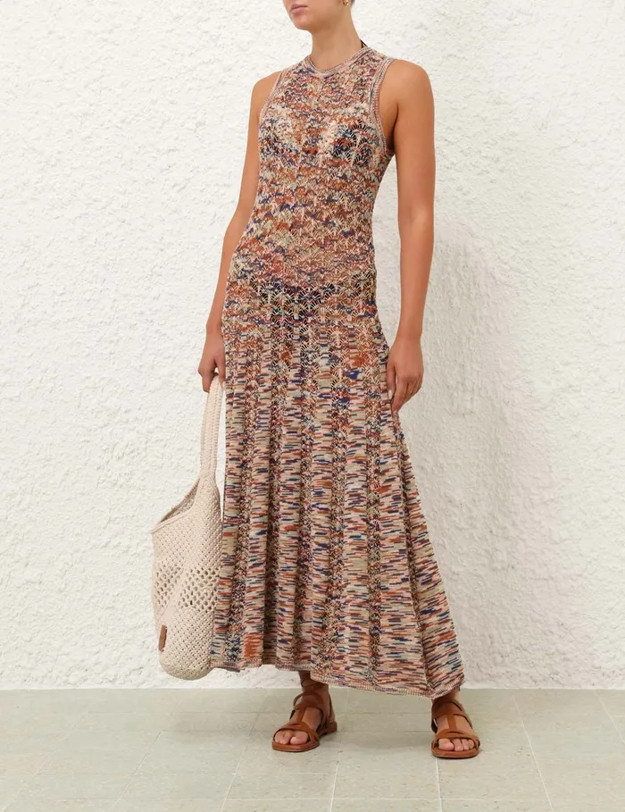 Women Zimmermann Knitwear Wylie Tank Knit Dress Multi