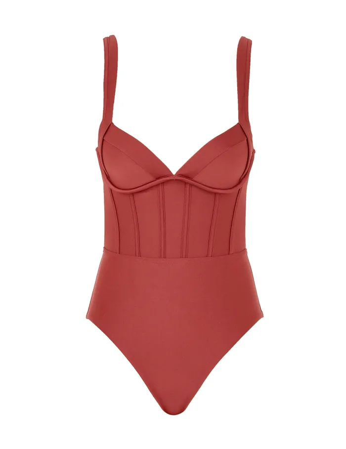 Women Zimmermann One Pieces Acacia Corset 1pc Musk