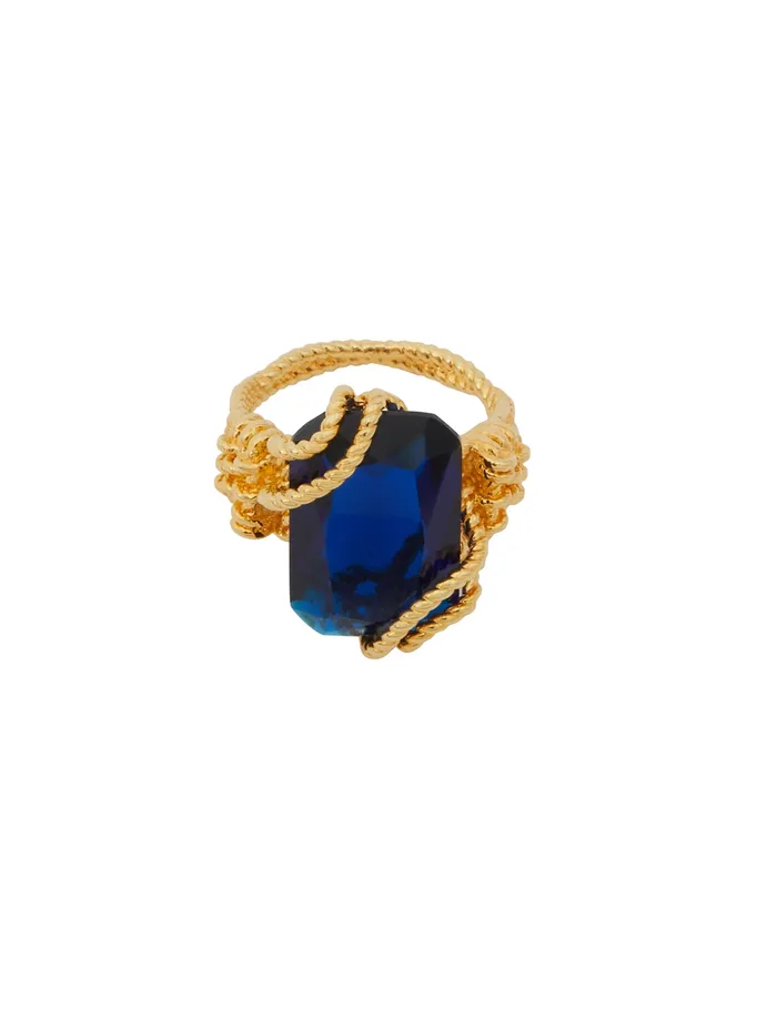 Women Zimmermann Rings Bloom Ring Goldsapphire