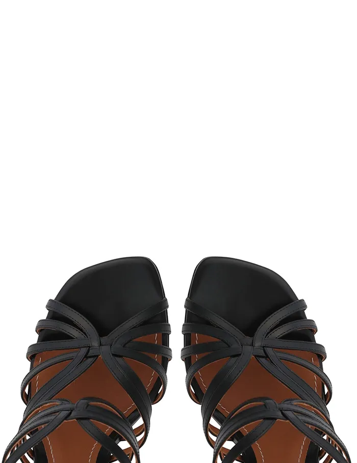 Women Zimmermann Sandals Aura Mule 85 Black