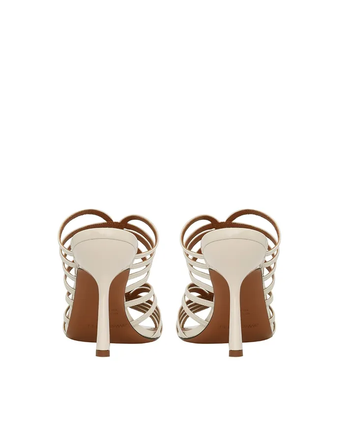 Women Zimmermann Sandals Aura Mule Sandal 85 Vanilla