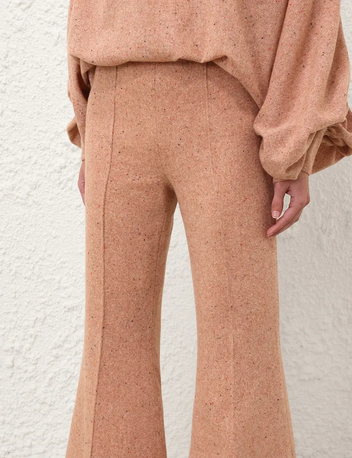 Women Zimmermann Shorts and Pants Illustration Melange Flare Red