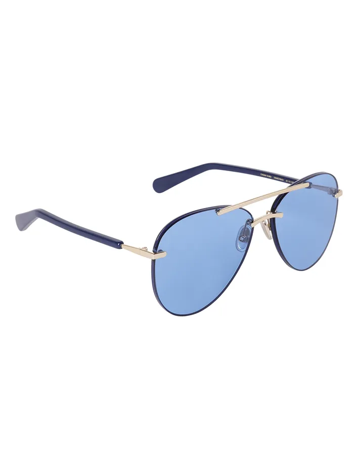 Women Zimmermann Sunglasses Celeste Aviator Navy