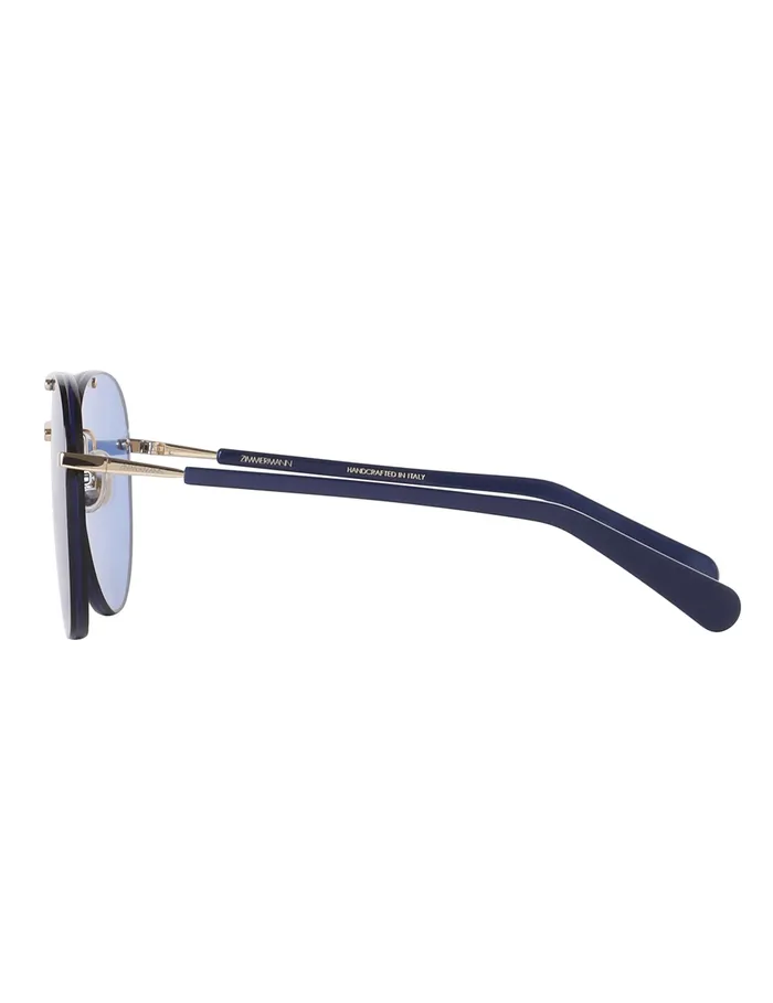 Women Zimmermann Sunglasses Celeste Aviator Navy