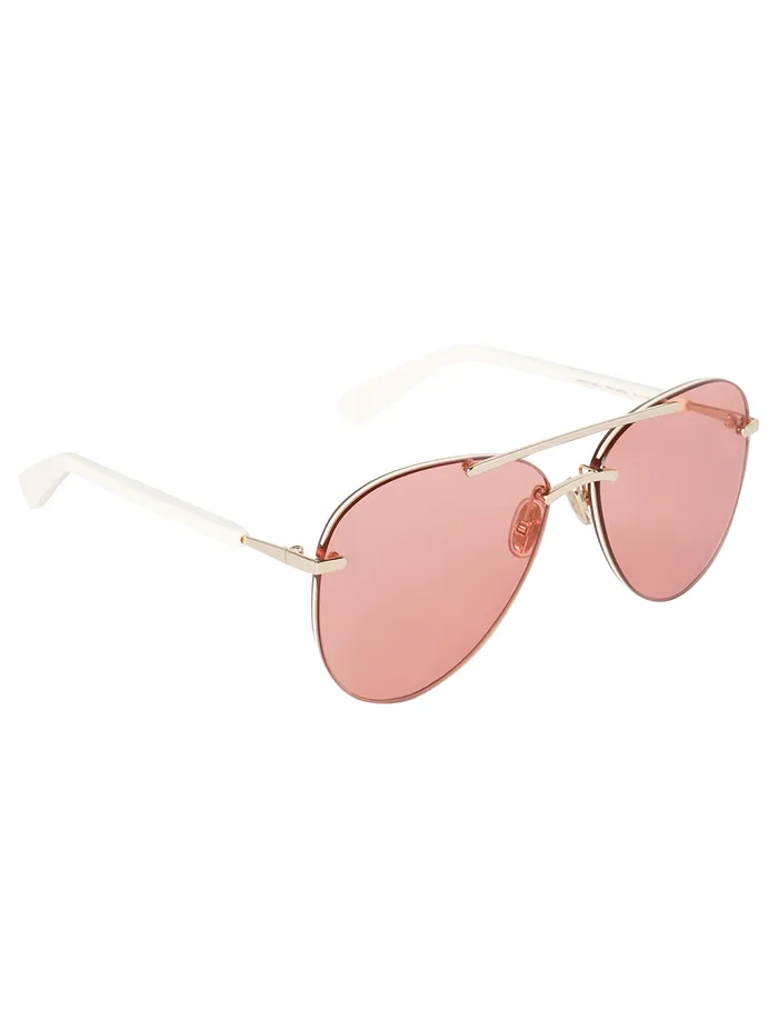 Women Zimmermann Sunglasses Celeste Aviator Rose