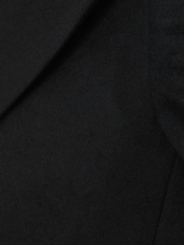 Wool Maxi City Coat Black Women Jigsaw Coats and Jackets