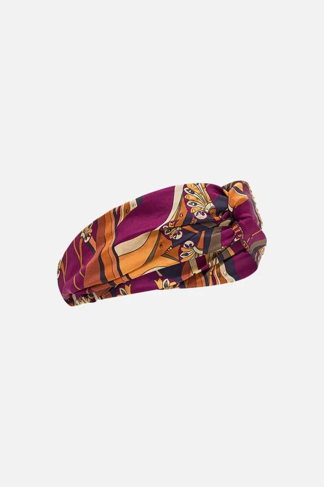 WOVEN TWIST HEADBAND DESERT DELIRIUM Desert Delirium WomensMens Camilla Hair Accessories