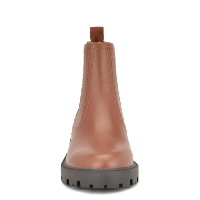 Yullon Lug Sole Chelsea Booties Natural Women Nine West Boots and Booties Yullon Lug Sole Chelsea Booties Natural Women Nine West Boots and Booties